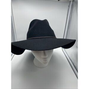 Peter Grimm True Character Black 100% Wool Hat